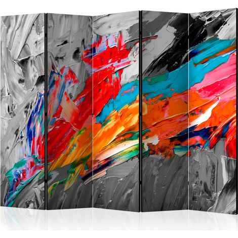 Paravent 5 Volets "Fiery Bird" 172x225cm (1/2)