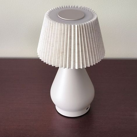 Lámpara de Mesa LED Recargable USB-C Regulable Táctil 2W 3 Tonos de Luz (1/4)