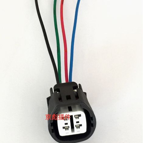 Honda Fit, City, Accord, CR-V, Accord, Odyssey alternator plug with 4 wires (1/3)