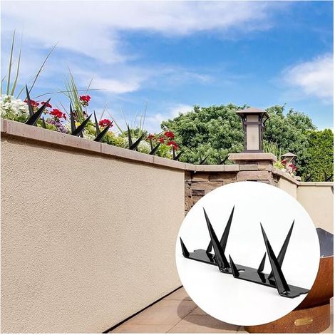Building Supplies Metal Security Fence Spikes 39 x 10cm Anti Climb Spikes (1/5)