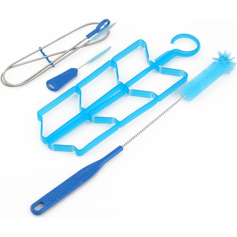 Kit nettoyage vessie eau 4-en-1 – Brosse tube ressort long pour réservoir (1/5)