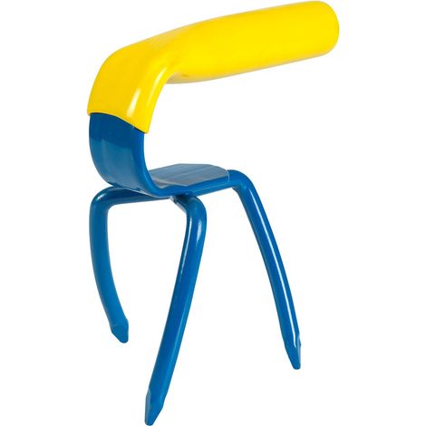 Gardenclaw MC220-12 Artiglio da Giardino, Azzurro/Giallo, Mini (1/5)