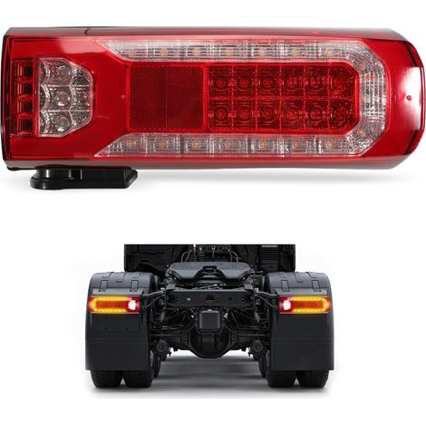 Feu arrière 24 V avec avertisseur sonore compatible avec les camions MP4, MP5 et ATEGO (à partir de 2011) : 0035443203 et 0035443403 (1/5)