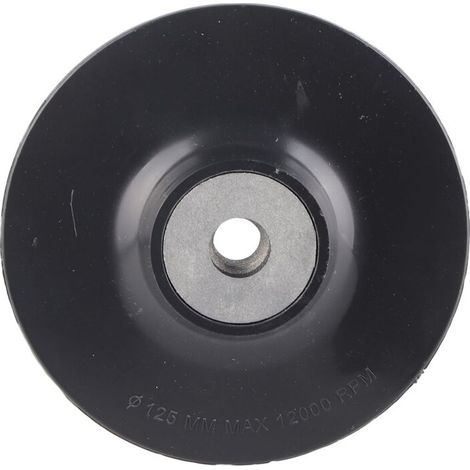Disque de Ponçage Acier Spécial pour Meuleuse d'Angle - Plateau de Support Papier Abrasif (1/5)