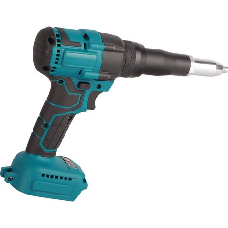 Pistolet à Riveter sans Fil, Outil de Rivetage électrique sans Balais avec Lumière LED, Trous de Dissipation Thermique, pour Batterie Li-ION 18 V, pour Industriel, Production, (1/5)