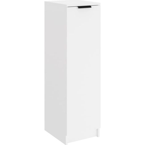Scarpiera mobile contenitore per scarpe mobile per ingresso/corridoio/soggiorno 30 x 35 x 100 cm legno ingegnerizzato bianco 020021446