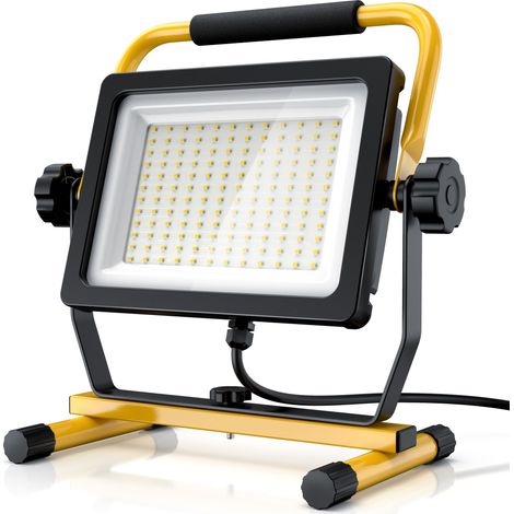 Brandson 100W LED Baustrahler mit 144 SMD LEDs - Arbeitsleuchte - Bauscheinwerfer (1/5)