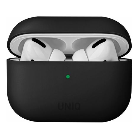 AirPods Pro Hülle Uniq Silikon Schwarz (1/5)