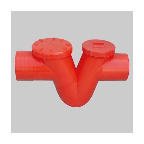 SIFONE MONOLITICO PVC  125     MADE IN ITALY