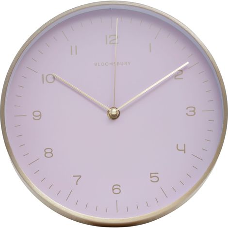 Interiors by Premier Functional And Stylish Gold And Pink Finish Wall Clock, Versatile Indoor Clock, Elegant Clock For Outdoor (1/5)