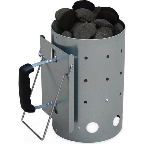 Cheminée d\'allumage XL pour barbecue charbon Cheminée d\'allumage XL (1/4)