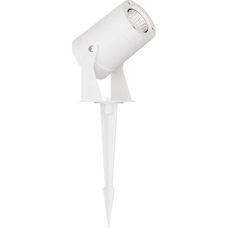 Sair XL - Faro a led a picchetto rotondo 20W IP65 Bianco 3000K - Luce da giardino per piante o siepe h38cm - Beneito faure
