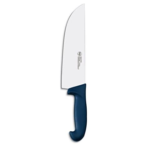Coltello macellaio lama larga cm 18 con manico in resina (1/2)