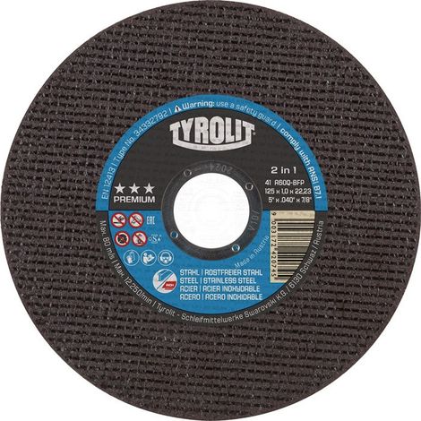 DISCO C H METAL/INOX - 178X1,6 MM