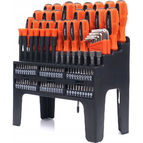 Jeu de tournevis et d'embouts 122 pièces KD10958