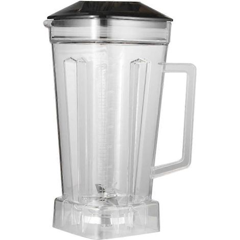 Bol de rechange transparent de 2 L pour blender, compatible avec le modèle SILVER. (1/5)