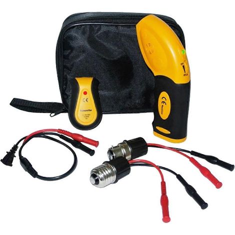 Testeur de prise EM419A, récepteur-émetteur de disjoncteur, prise UE (1/5)