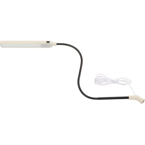 Machine à coudre industrielle légère, support de fil avec lampe LED 10W 64 perles pour établi, tour, fiche US 110-220V