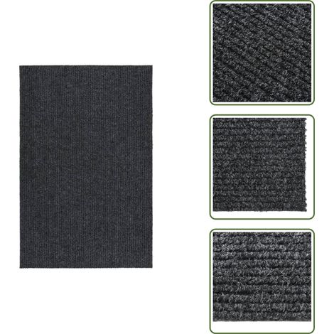 Tapis 100x150 cm Anthracite - Tapis Entrée - Tapis Intérieur - Tapis Design - Tapis Moderne - Tapis Anthracite (1/5)