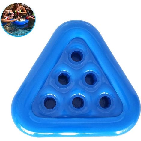 Aufblasbarer Ständer für Beer Pong, Billard, aufblasbares Dreieck, Becherhalter, schwimmender Spieltisch T-Audace (1/5)