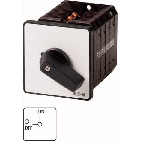 Inter. Marche-Arrêt 6 pôle + 1 Contact F + 1 Contact O 63 A 90° encastré 000207424 EATON T5B-4-15682/E