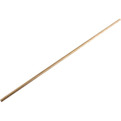 Tube en laiton rond 50cm, diamètre extérieur 8mm, barre pour maquettes et modélisme, tuyau métallique précis, découpe facile, bricolage créatif.