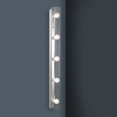 Leds-C4 Make Up - Applique murale de salle de bain à 5 lumières en aluminium