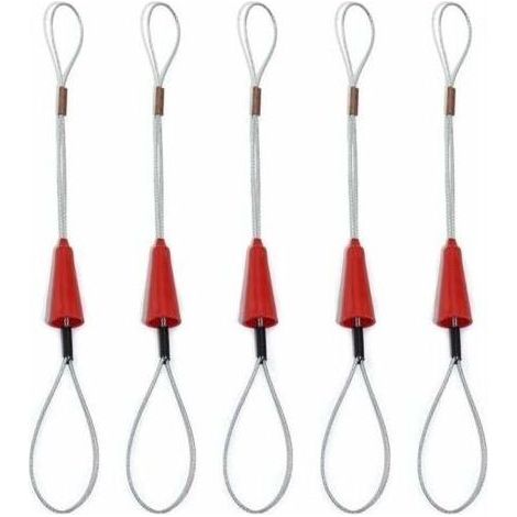 Aiguille Tire-Fil - Fil D'acier - Pour Conduits Électriques Et Boîtes De Dérivation - Compatible Avec Bandes À Poisson - 5 Pièces (1/5)