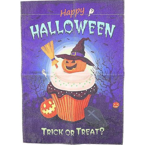 1 drapeau de jardin d'Halloween pour la décoration d'Halloween (1/3)