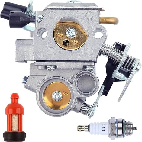 Kit carburatore applicabile, carburatore con candela, filtro carburante per Stihl MS311, MS391, 1140 120 0601, WTE-9 Accessorio di ricambio (1/5)