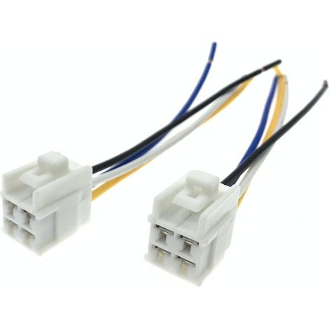 Adapter diagram for the Jinbei Grace Express fan resistance speed control module, evaporator control wiring harness, and connector. (1/5)