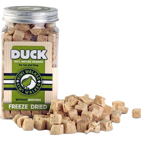Friandises lyophilisées KIWI WALKER au canard - pour chiens et chats - 80 g