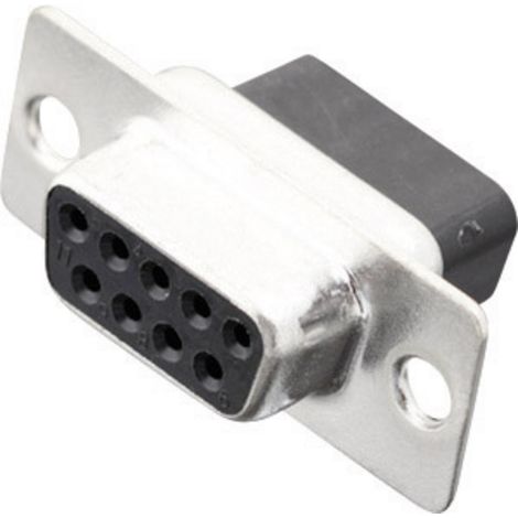 Embase SUB-D femelle 9 pôles MH Connectors 2101-0190-11 180 ° à sertir 1 pc(s)