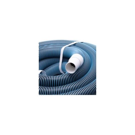 Tuyau d’aspiration flexible pour piscine, 11 m, raccord 38 mm, résistant au chlore et aux UV, compatible avec skimmer et aspirateur piscine (1/2)