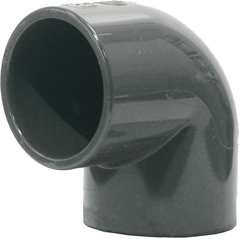 Gomito 90° in PVC pressione piccolo raggio Femmina Femmina ø20