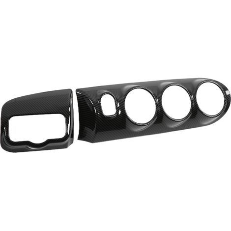 Cadre de Ventilation Climatisation avec Cadre Commutateur Phares Style Fibre Carbone pour Mercedes CLA C118 2020+ (1/5)
