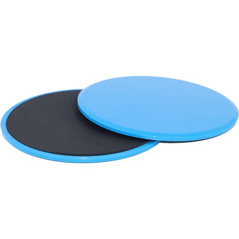 Disques de glisse pour tapis et parquet - Disques de glisse double face pour le renforcement des abdominaux - Puissants et portables - Pour hommes et femmes, à utiliser à domicile ou en salle de sport (1/5)