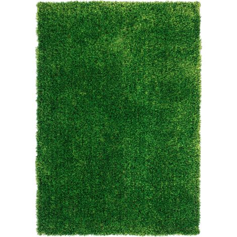 Tappeto Shaggy Diamond 700 a pelo lungo verde (1/4)