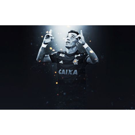 Papier peint panoramique Football - Joueur de Foot - 130 cm x 81 cm (1/2)