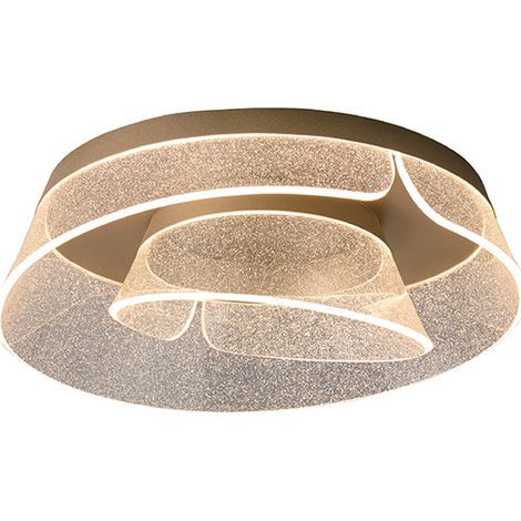 Plafón LED CAMILLE 30W 630lm 50d dorado (1/3)