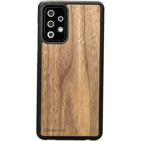 Custodia in legno per Samsung Galaxy A52/A52s 5G NOCE AMERICANO (1/4)