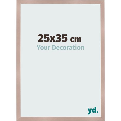 yd. - Cadre photo 25x35 - Rose Ancien - MDF - Bologna (1/5)