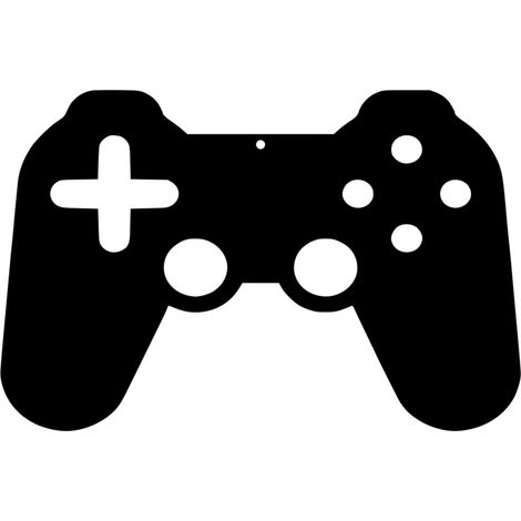 Dekorativer Anhänger mit durchbrochenem Muster, Gamecontroller-PAD
