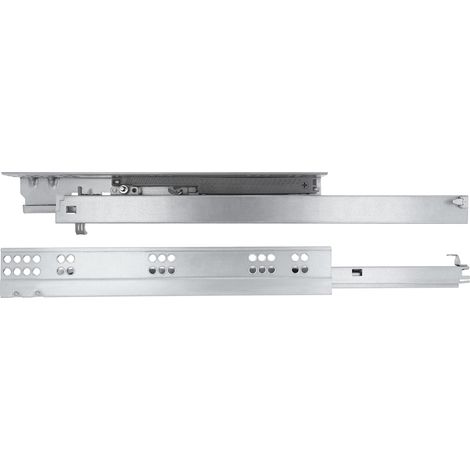 AMIG Coulisse pour tiroir amortis 41 450 mm Acier Zingué (1/5)
