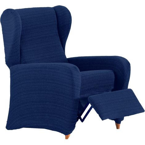 Housse de Fauteuil de Relaxation élastique en Jacquard – Housse de Fauteuil à Oreilles réglable, Respirante et Anti-Usure, Facile à Mettre et à enlever, Design Style tapissé