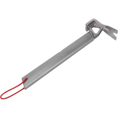Marteau Multifonction Camping en Acier Inox pour Piquets de Tente et Survie (1/5)