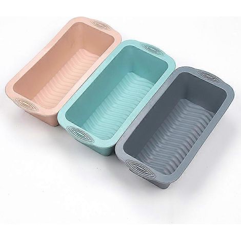 Lot de 3 grands bacs à glaçons réutilisables pour congélateur (1/4)