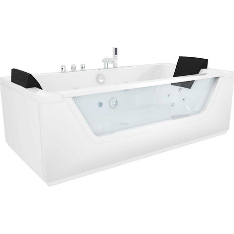 Whirlpool mit Reinigungsfunktion, Pool Badewanne Wanne AcquaVapore W83R-C ohne +0.-€ (1/5)