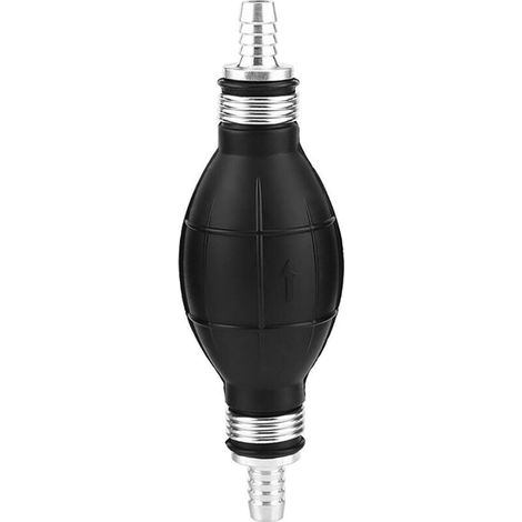 Pompe à Essence D'amorce pour Hors-bord Marin de Bateau de Voiture, Ampoule D'amorce de Main en Caoutchouc + Ligne de Pompe à Essence en Aluminium Ampoule D'amorce de Main Essence de Gaz(10mm). (1/5)