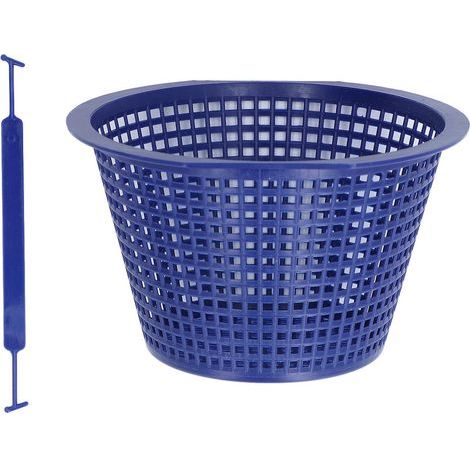 Panier de rechange pour skimmers de piscine, en plastique, facile à installer, compatible avec les paniers de filtre de skimmer modèle B172. (1/5)
